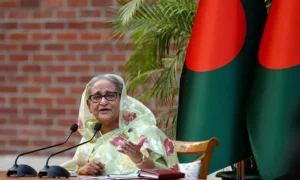 Sheikh Hasina, former prime minister of Bangladesh
