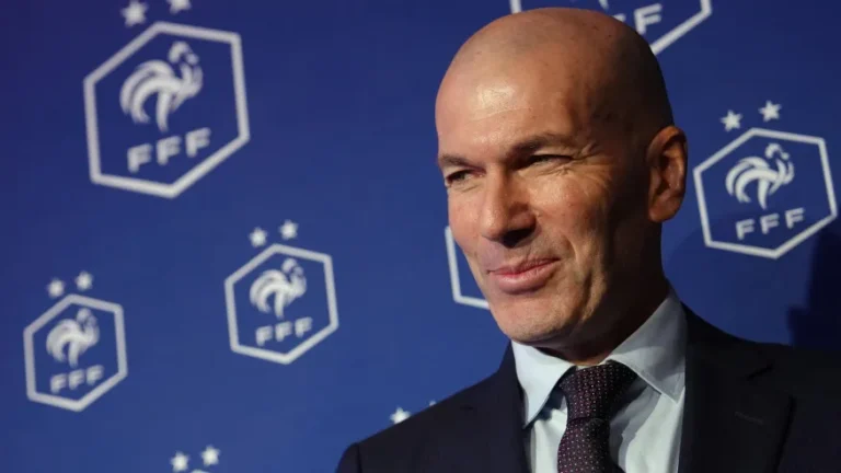 Zinedine Zidane introduced as the new head coach of the France national football team.