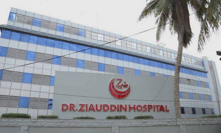 Healthcare experts participate in a World Hepatitis Day awareness programme at Dr Ziauddin Hospital in Karachi.