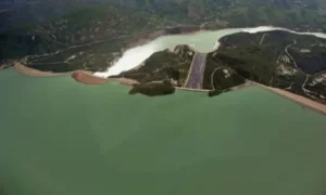 Tarbela Project cofferdam collapse at the Tarbela-5 Extension Hydropower Project.