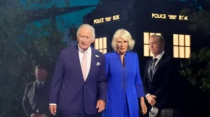 King Charles and Queen Camilla at the opening ceremony of the Glasgow 2026 Commonwealth Games in Scotland.