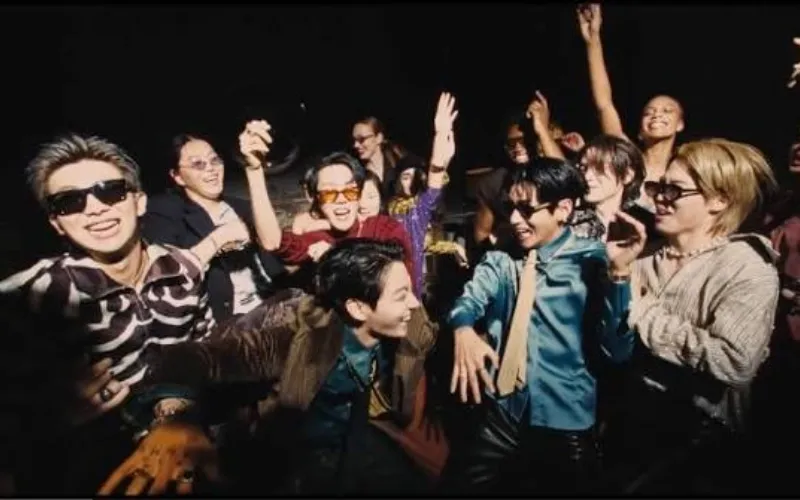 BTS members appear in the "Normal" music video following the group's comeback.