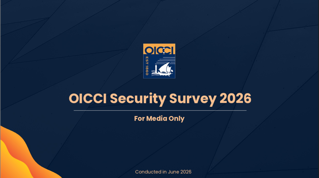 OICCI Security Survey 2026 report highlighting business confidence and security concerns in Pakistan.