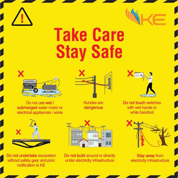 K-Electric Monsoon Safety advisory for Karachi during heavy monsoon rainfall.