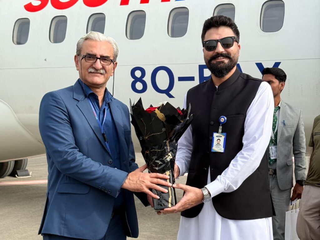 South Air begins scheduled domestic flights connecting Karachi with major Pakistani cities.