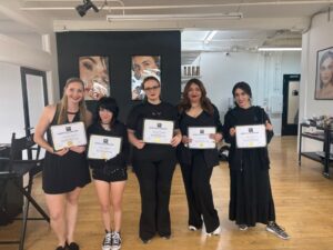 Makeup artist Mona J presents her Manhattan Glam beauty look inspired by training at the New York Makeup Academy.