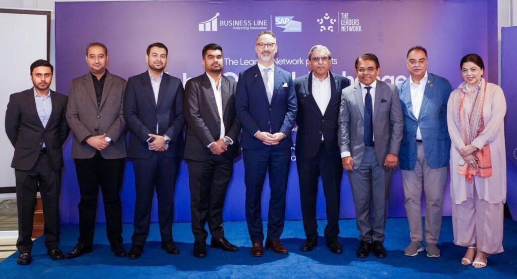 Business, government and diplomatic leaders participate in the inaugural Global Outlook Exchange hosted by The Leaders Network Pakistan and Business Line in Lahore.