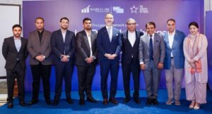 Business, government and diplomatic leaders participate in the inaugural Global Outlook Exchange hosted by The Leaders Network Pakistan and Business Line in Lahore.