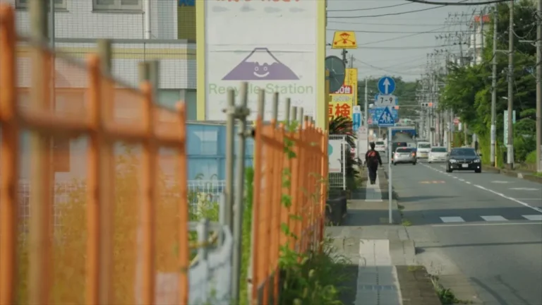 Proposed mosque construction site in Fujisawa as residents discuss immigration and community change.