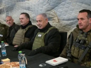 Israeli forces destroy Hezbollah tunnels near Beaufort in southern Lebanon.