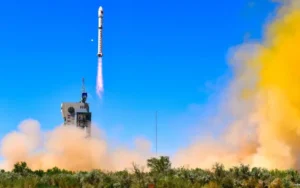 Satellites launched as part of China's orbital artificial intelligence computing project.