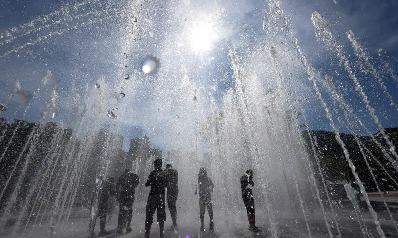 South Korea heatwave as Yangsan records a historic temperature of 42.5°C.
