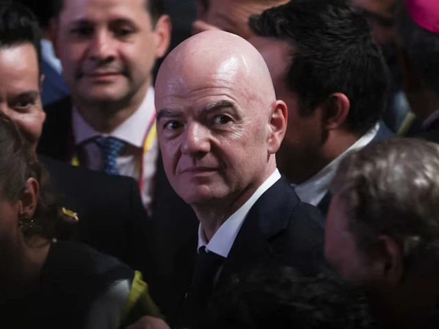 Qatar Football Association President Hamad bin Khalifa Al-Thani amid FIFA leadership dispute.