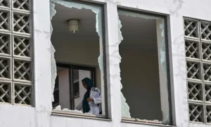 PIMS Hospital Islamabad after deadly fire in the Mother and Child Hospital nursery