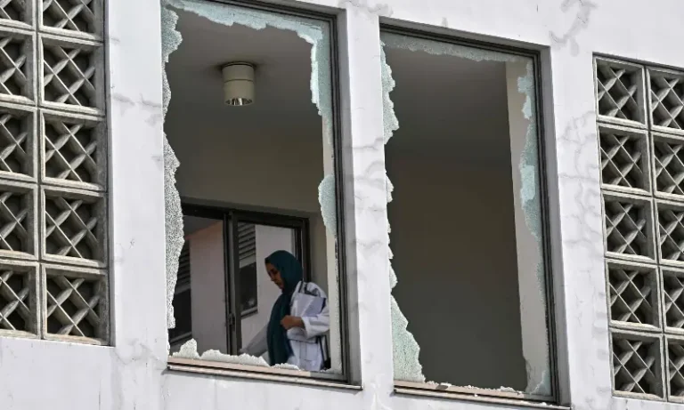 PIMS Hospital Islamabad after deadly fire in the Mother and Child Hospital nursery
