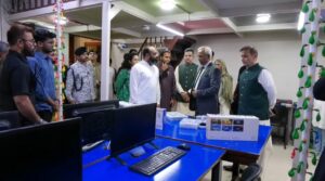 Governor Sindh Muhammad Nihal Hashmi visiting NJV School in Karachi