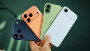 Apple iPhone 18e concept highlighting the rumoured 9GB RAM upgrade and Apple Intelligence features.