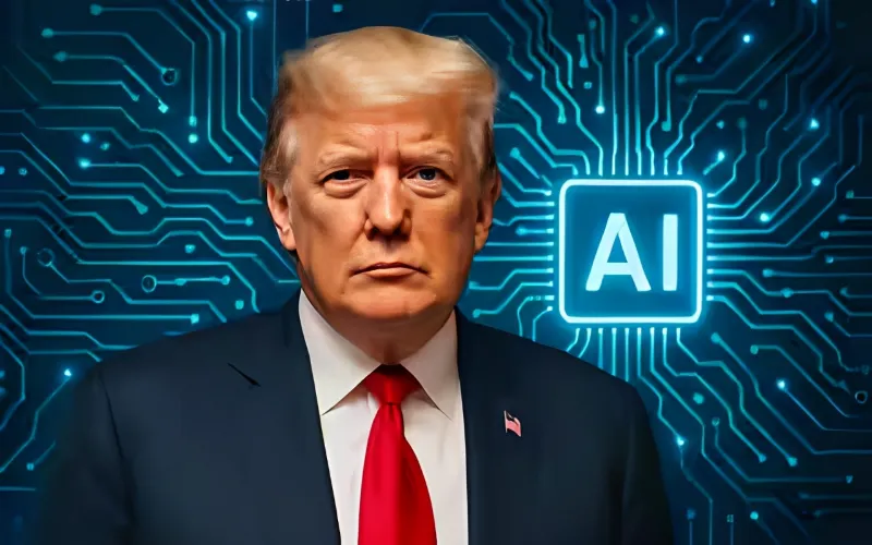 Donald Trump discusses AI regulation and technology rules in Washington