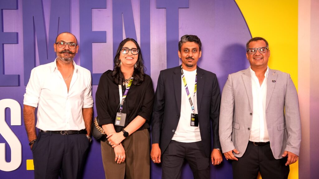 Officials and digital creators attend the launch ceremony of the Pakistan Influencer Awards in Karachi.