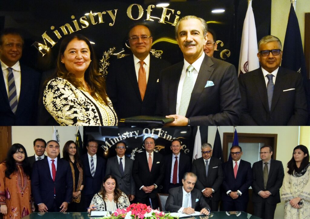 IFC and Bank Alfalah officials sign agreement for Pakistan’s first DPR issuance