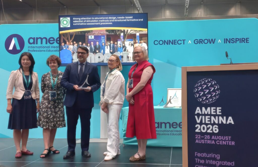 Aga Khan University CIME wins AMEE ASPIRE Award for healthcare simulation