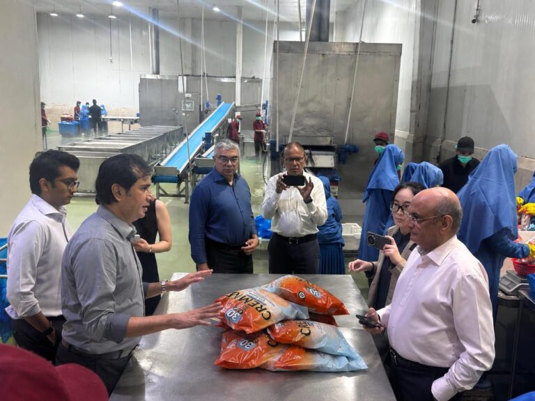 Pakistan seafood products entering European supermarket markets