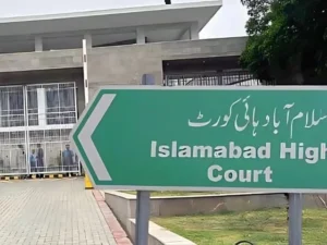Islamabad High Court during proceedings on judges’ appointment petition.