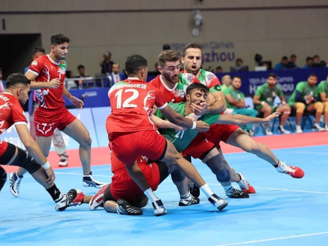 Pakistan and Iran kabaddi teams prepare together for the 2026 Asian Games