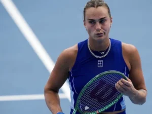 Aryna Sabalenka and Alexander Zverev at the Cincinnati Masters