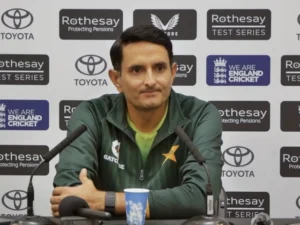 Pakistan fast bowler Mohammad Abbas during the Test match against England