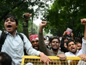 Indian Prime Minister Narendra Modi speaks after nationwide protests over the examination paper leak crisis.
