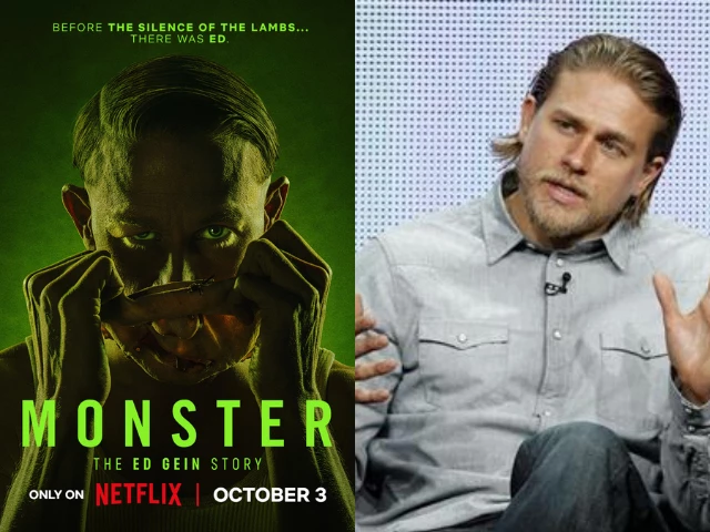 Charlie Hunnam promoting Monster: The Ed Gein Story after earning his first Emmy nomination
