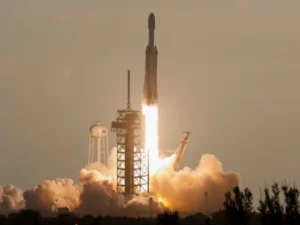 NASA’s Nancy Grace Roman Space Telescope launches into space aboard a Falcon Heavy rocket