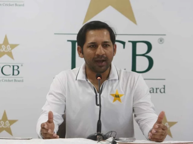 Pakistan coach Sarfaraz Ahmad during the England Test at Lord’s