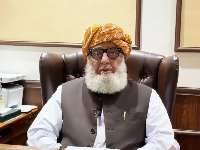 JUI-F chief Maulana Fazlur Rehman urges reconciliation as protests continue in Azad Jammu and Kashmir.