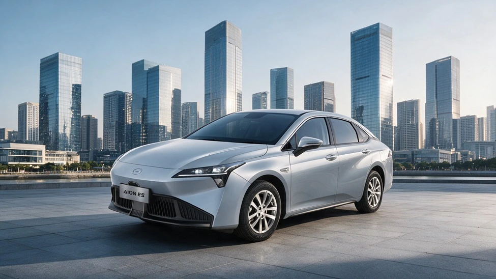 GAC AION ES electric sedan expected price and launch in Pakistan