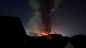 Russian drone attack in Kyiv region kills four including three children