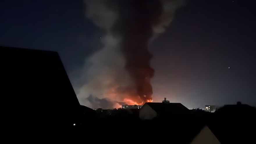 Russian drone attack in Kyiv region kills four including three children
