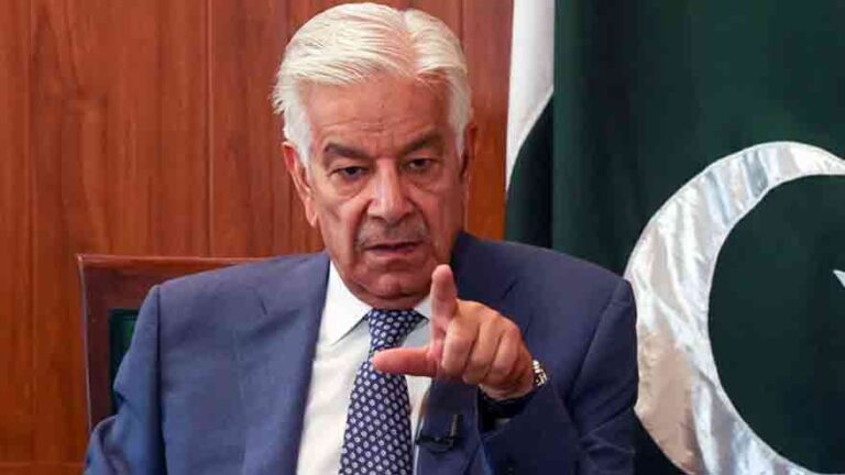 Khawaja Asif responds to Junaid Akbar Somnath remark