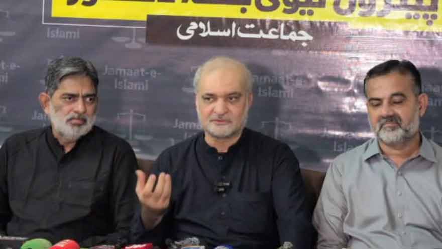 Hafiz Naeemur Rehman speaks about petroleum levy in Sukkur