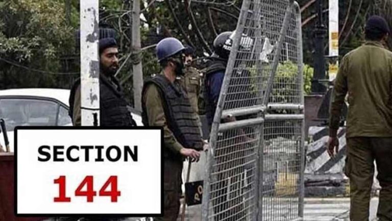 Punjab Section 144 imposed across province until October 5