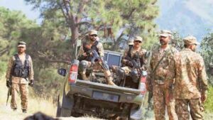 Security forces conduct operations against terrorists in KP and Balochistan