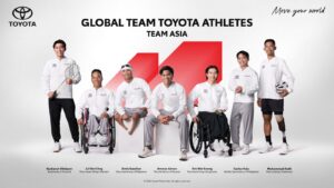 Global Team Toyota athletes competing at Aichi-Nagoya 2026 Asian Games