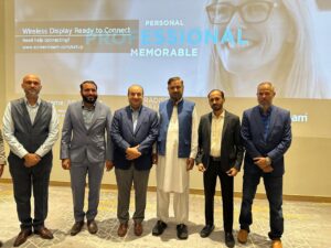 Pakistani IT companies and technology professionals network at a business meetup in Riyadh.