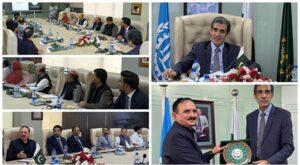 Awn Muhammad Chaudhry visits Workers Welfare Fund Secretariat Islamabad