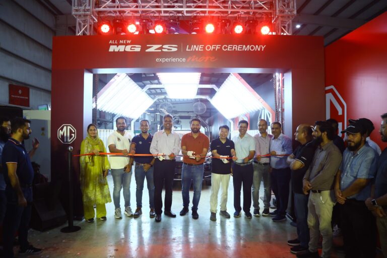MG Pakistan locally assembles the all-new MG ZS at its Lahore plant