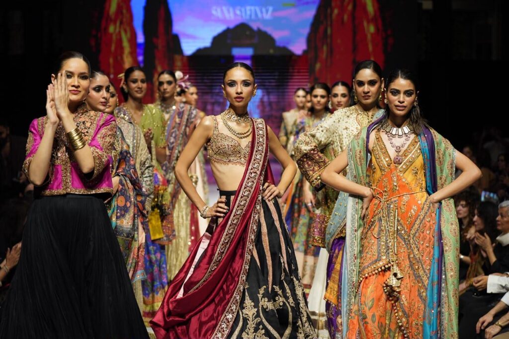 LAAM Fashion Week Kaleidoscopic Karachi fashion show at IVS