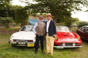 Classic cars and enthusiasts at Distinguished Gentleman’s Drive in Lahore