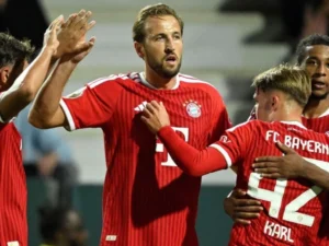 Harry Kane scores twice as Bayern Munich beat Osnabrueck in German Cup opener