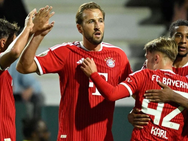 Harry Kane scores twice as Bayern Munich beat Osnabrueck in German Cup opener